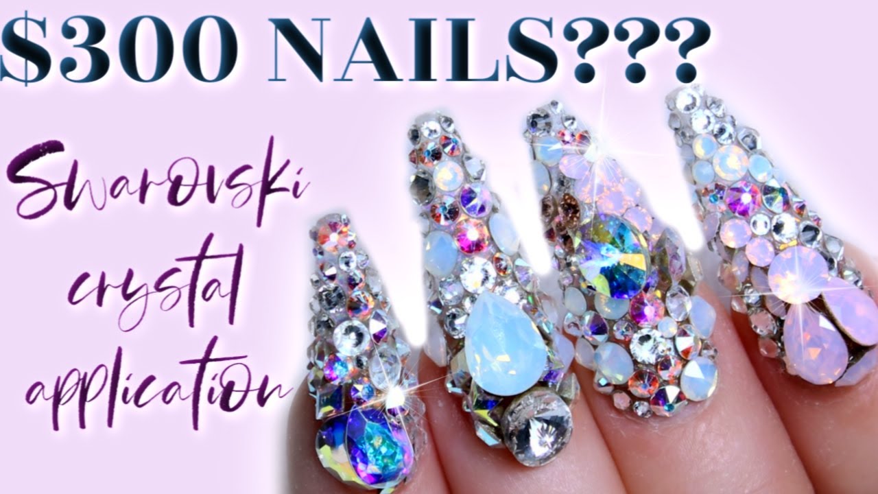 1. Swarovski Crystal Nail Art Designs - wide 7