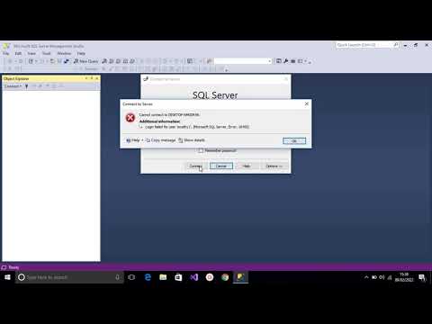 Troubleshooting Microsoft SQL Server Error 18456 |  SSMS using Windows And SQL Server Authentication