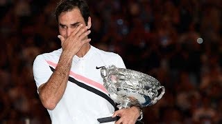 Roger Federer vs Marin Cilic Highlights AO 2018 20th Grand Slam Titel