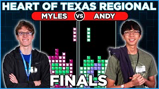 Challenger vs Champion!!! Heart of Texas Tetris Regional Championship Finals