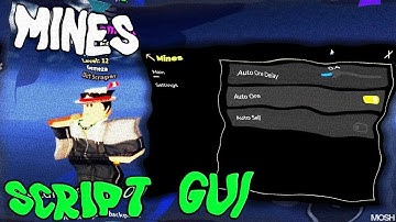 [⛏️OP] Mines Script - Free Robux Items, Mine Aura, Collect Orbs