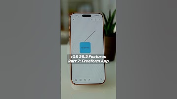 iOS 26.2 Features Part 7: Freeform App #apple #ios26 #ios26features #ios26update #ios26tricks