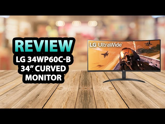LG 34WP60C-B 34 Inch Curved UltraWide Monitor ✓ Review - YouTube