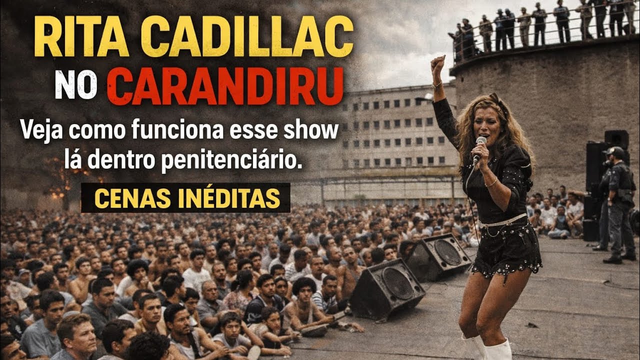 RITA CADILLAC NO CARANDIRU! VEJA COMO FUNCIONAVA ESSE SHOW LÁ DENTRO.