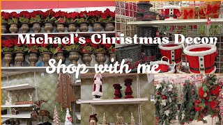New Michaels Christmas Decor 2025 / Shop With Me #michaelshaul