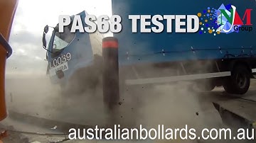 Centurion Gate Keeper Shallow & Surface Mounted HVM Sliding Bollard System - AB-MRS220-PAS68-IWA14