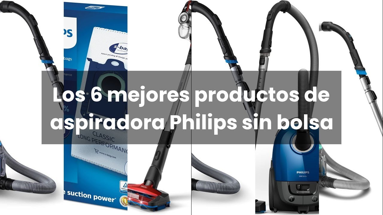Aspiradora philips sin bolsa: Los 6 mejores productos de aspiradora Philips  sin bolsa 