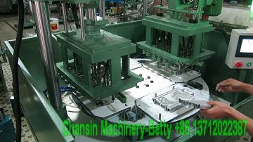 4 station rotary type drilling tapping machine automatic for heat sinks