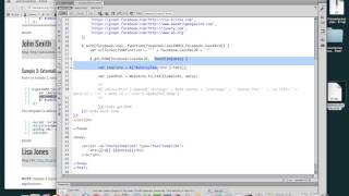 (5/10) Using Mustache.js to Template JSON to HTML - Graphing Data with HTML5 Animation