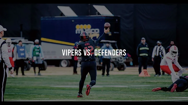 The Franchise Highlight Reel: Vipers vs Defenders - XFL Week 2 | Franchise Sports Media