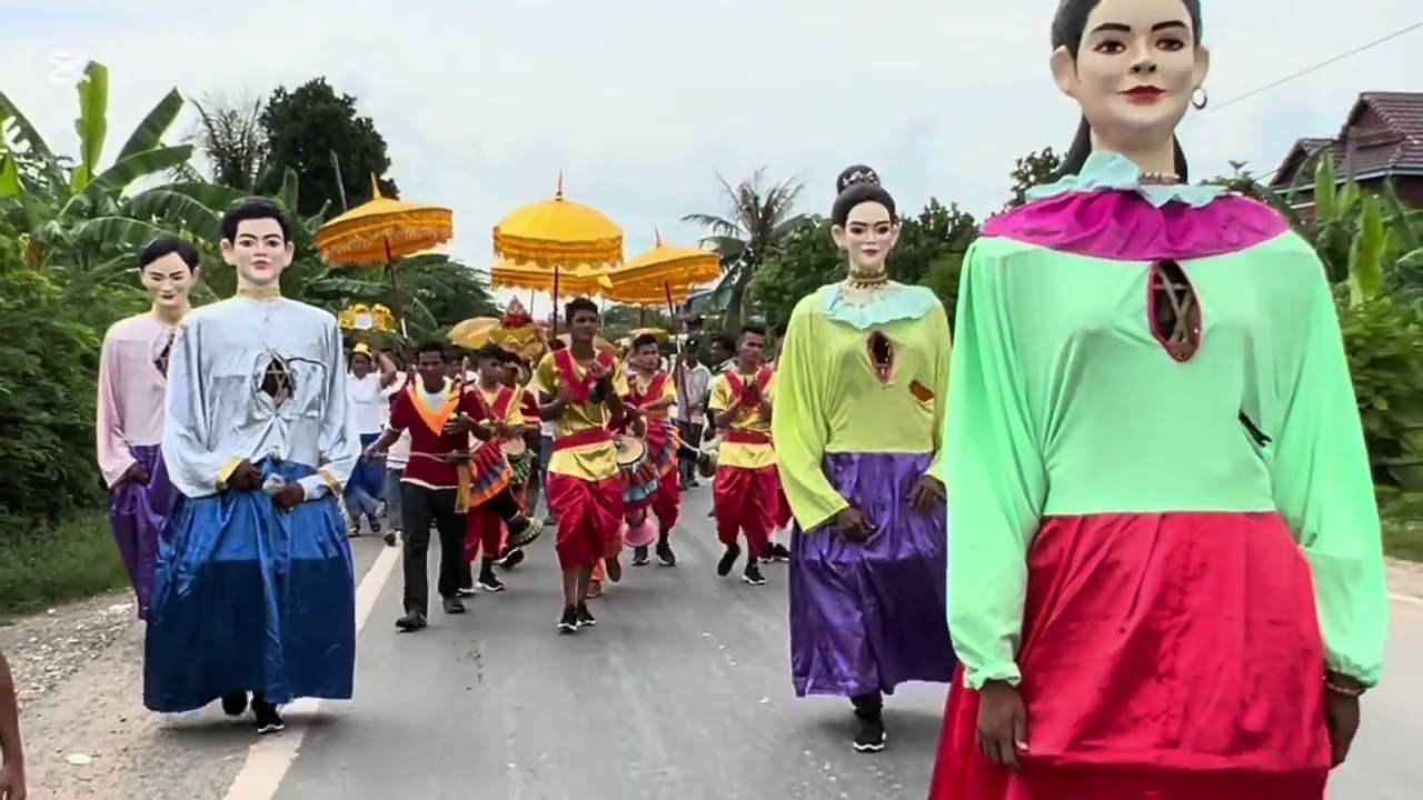 ការដង្ហែរកឋិនវត្តពុទ្ធពរត្រៃនិគម នាឆ្នាំ2025សូមអនុមោទនា