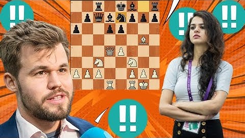 First class Magnus Carlsen vs Tania Sachdev 28