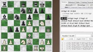 Blitz chess postmortem #93: French defense - Unusual line
