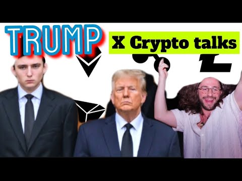Trump Crypto Talks On X - YouTube