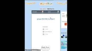 Educational Game: Math Run screenshot 1