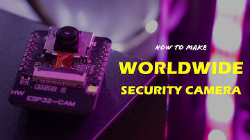 How to Access ESP32-CAM Worldwide using ngrok