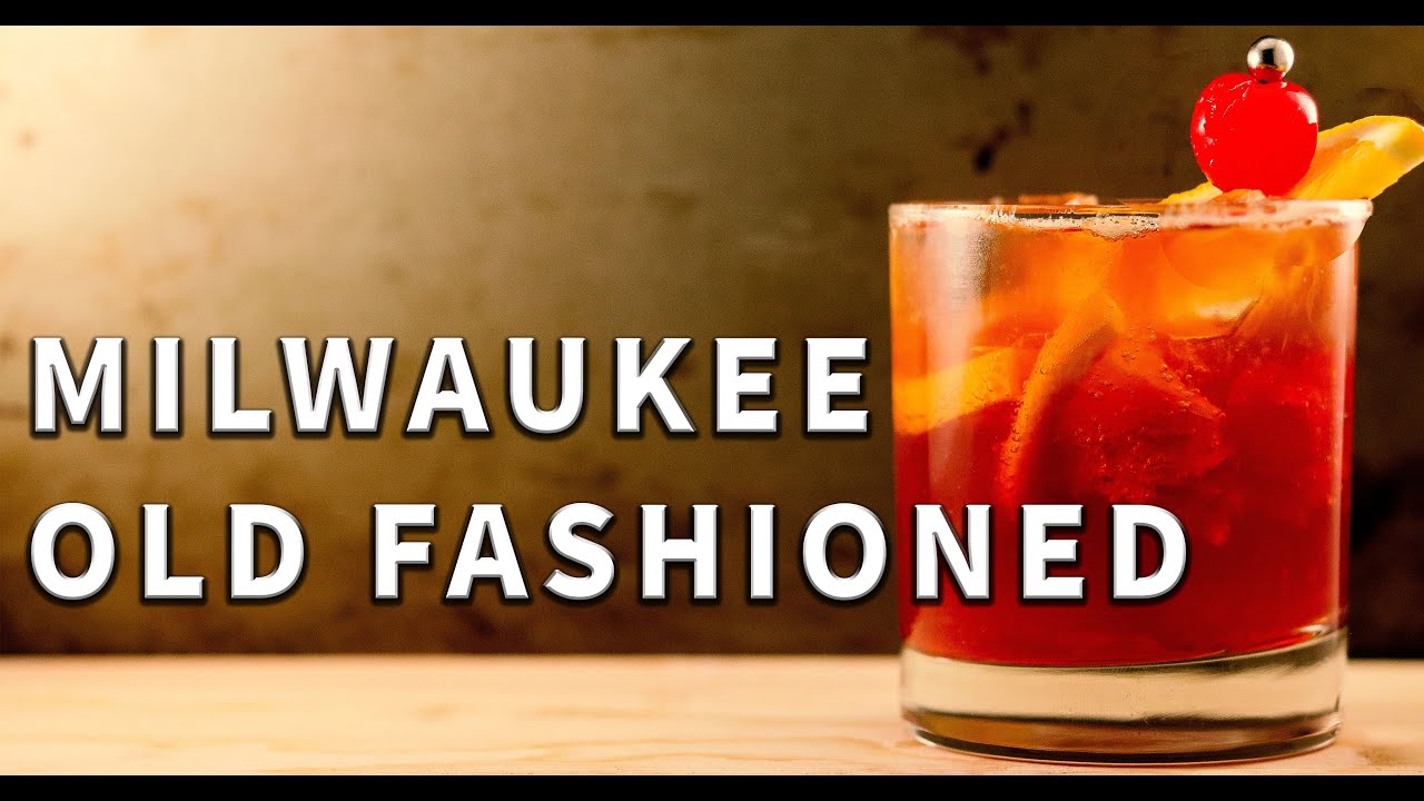Milwaukee Old Fashioned (он же Brandy Old Fashioned) — выпивка со льдом