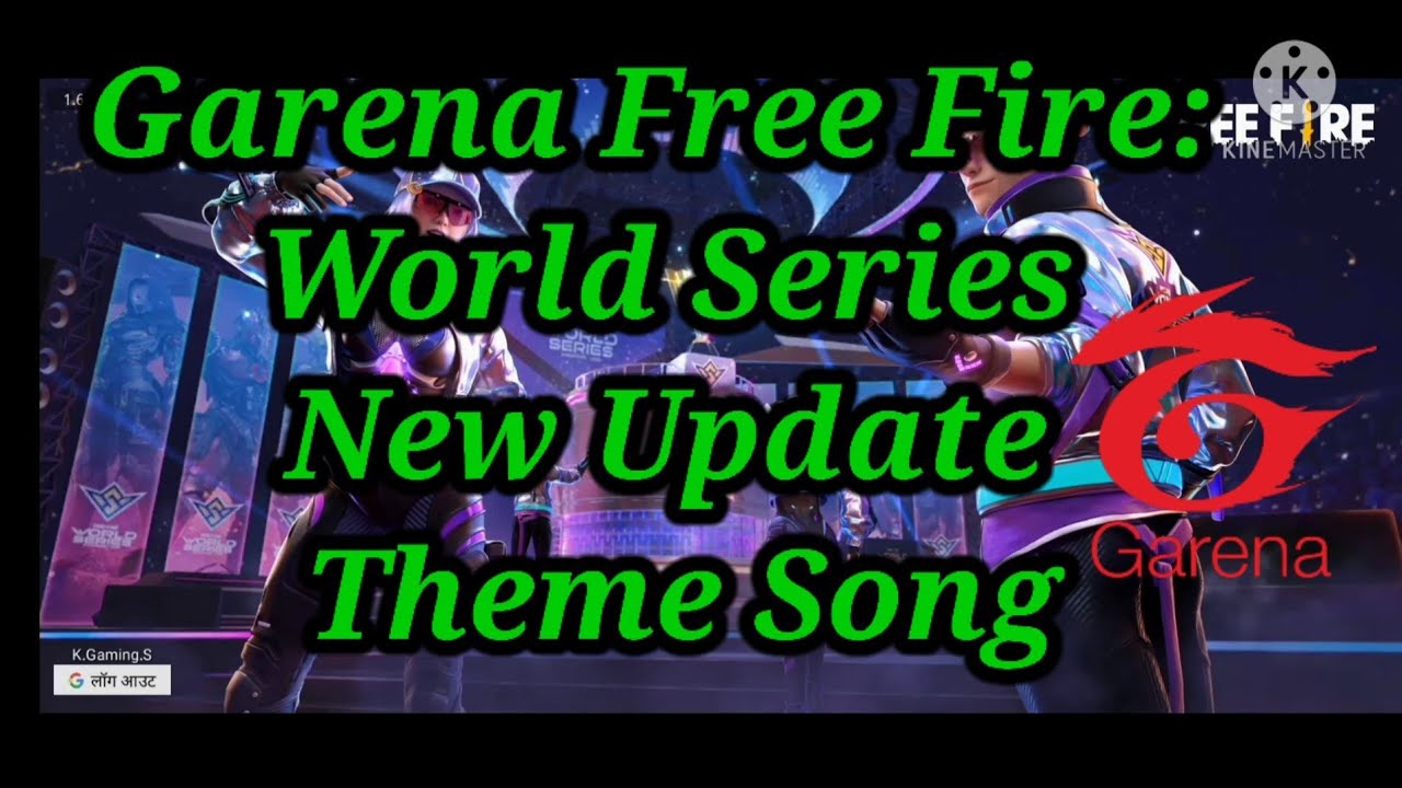 Garena Free Fire - 'world series' New Update Theme Song. Garena Free Fire.