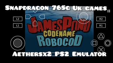 James Pond- Codename Robocod | Aethersx2 PS2 Emulator | Android Snapdragon 765G | Gameplay