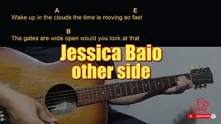 Jessica Baio - other side Easy Guitar Chord &amp; Lyrics (cover) 