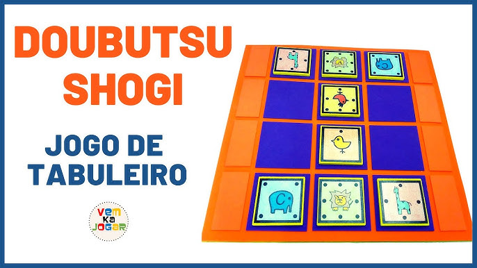 Dobutsu Shogi Let's catch the lion! Japanese Animal Chess 【Very Good】