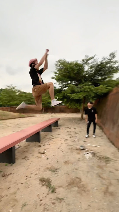 Tantangan Parkour Kali Ini Terlalu Mudah Untuk Akbar Hasri🔥