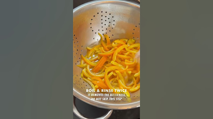 How to make candied citrus
