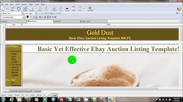 Ebay Auction Listing Template How To Add A Image From Your Computer With Kompozer