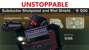 A tutorial on the Shotpistol and Riot Shield | Darktide