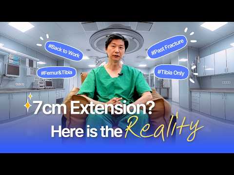 7 cm of leg lengthening — the hard reality (Dr. Lee EP.01)