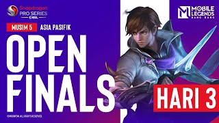 [BM] AP Mobile Legends: Bang Bang | Snapdragon Mobile Open Finals | Musim 5 Hari 3