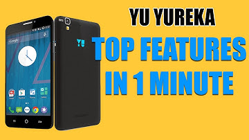 Micromax Yu Yureka - Cyanogen - Top Features explained in 1 Min