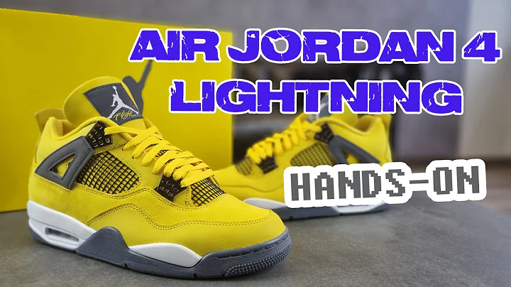 Air Jordan 4 Lightning | Hands-On