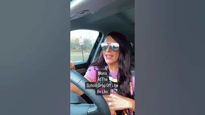 School drop off be like #funnyshorts #humor #funnyvideo #funny #momlife #relatable #motherhood