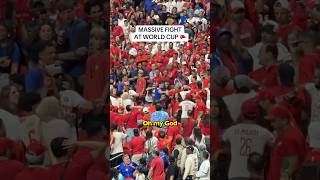 FIGHT BREAKS OUT AT WORLD CUP