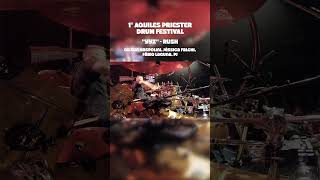 AQUILES PRIESTER DRUM FESTIVAL  - YYZ (Rush) #shorts