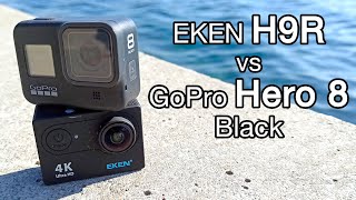 EKEN H9R vs GoPro 8 Black Comparison : Which one is better? (Round 4)