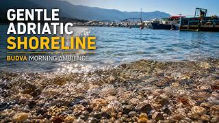 Gentle Adriatic Shoreline | Budva Morning Ambience
