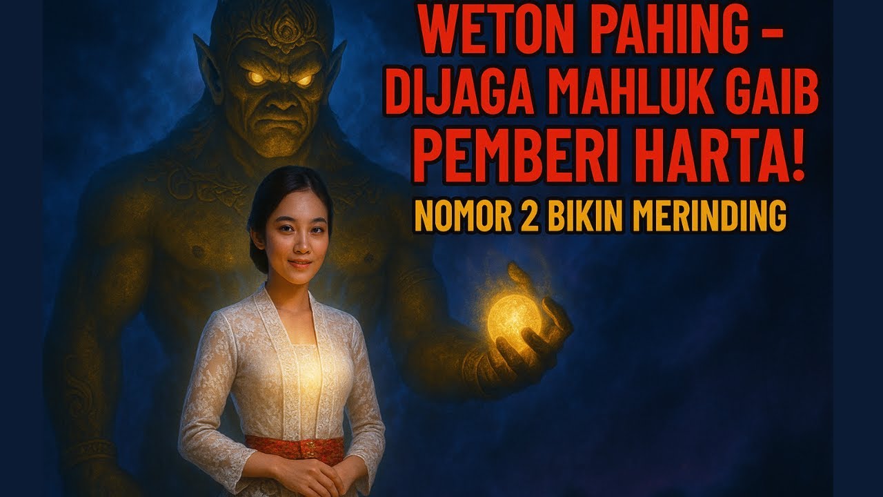 NGERI‼️ WETON PAHING DIJAGA MAKHLUK GAIB PEMBERI HARTA, NOMOR 2 BIKIN MERINDING‼️