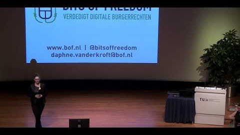 Daphne van der Kroft: State of play in Dutch internet politics: less security and more surveillance