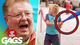 Evil Boy Gets Violent! | Just for Laughs Compilation