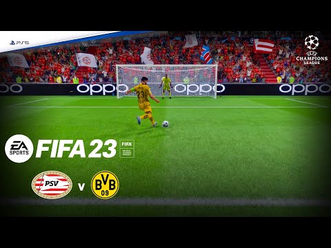 FIFA 23 - PSV vs Dortmund UEFA Champions League 2023/24 | PS4 Gameplay