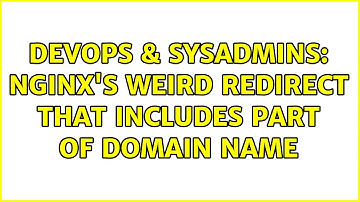 DevOps & SysAdmins: nginx