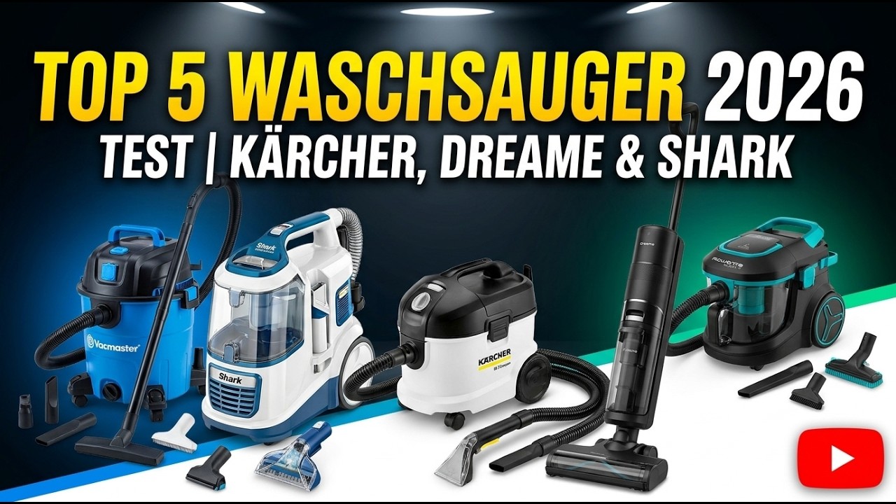 TOP 5 Beste Waschsauger 2026