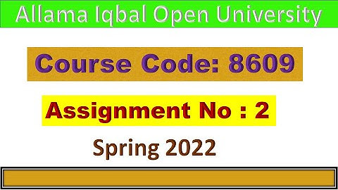 8609 Solved  Assignment No 2  | Philosophy of Education | aiou solved assignment
