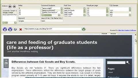 Automatic Backlink Software - Auto Blog Commenting - Semalt