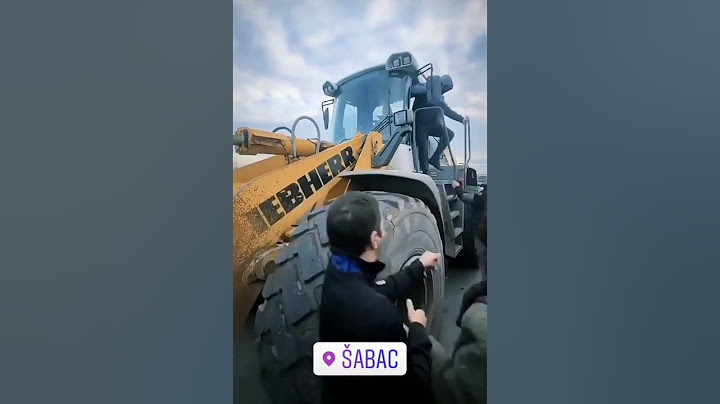 Blokada, Šabac i bager iz jos jednog ugla