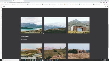 Adding a Title AND Description to Gallery Items in 7.1