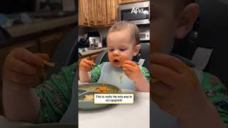 This is really the only way to eat spaghetti