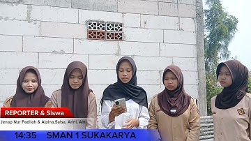 TUGAS BAHASA INDONESIA.TEKS BERITA BERTEMA HARMONI DIANTARA ANGKA DAN AKSARA SMAN 1 Sukakarya
